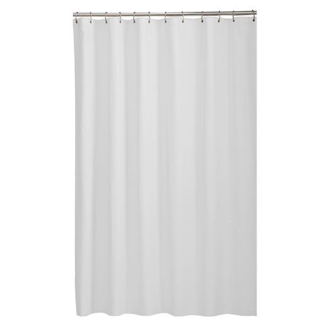 Mainstays Microfiber Fabric Shower, 94 Inch Shower Curtain Rod