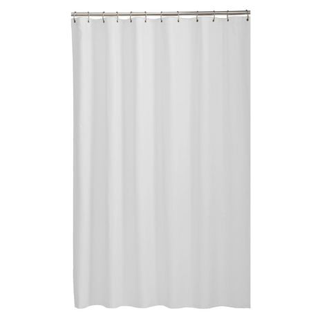 Mainstays Microfiber Fabric Shower Curtain Liner, Shower curtain liner