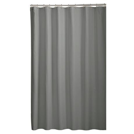 Mainstays Microfiber Fabric Shower Curtain Liner, Shower curtain liner