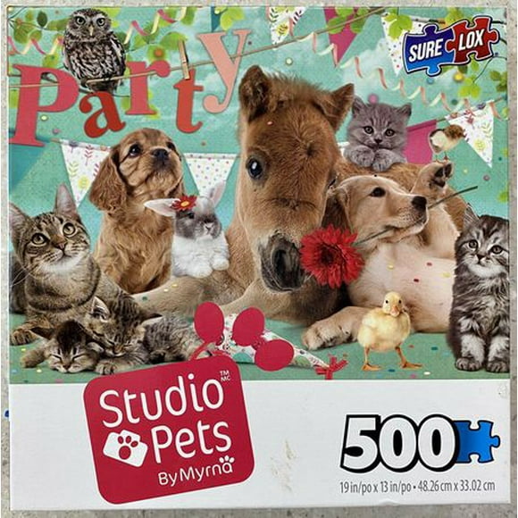 Sure-Lox 500 piece puzzle Studio Pet