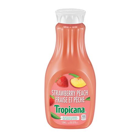 Tropicana Strawberry Peach Beverage, 1.54 L Bottle | Walmart Canada