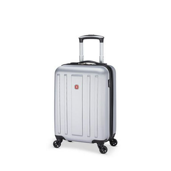 SWISS GEAR LA SARINNE HARDSIDE ABS 20INCH SILVER