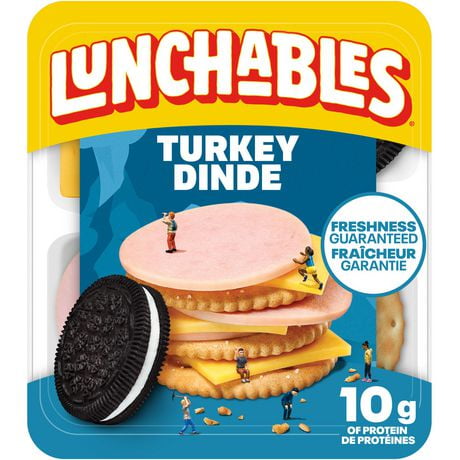 Lunchables Turkey, 90 g Tray, LC TUR/CH/TR CDN 90G