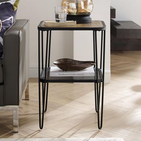 Manor Park Mid Century Modern Side Table - Multiple Finishes | Walmart