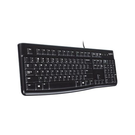 Logitech K120 Wired Keyboard for Windows, USB Plug-and-Play, Full-Size ...