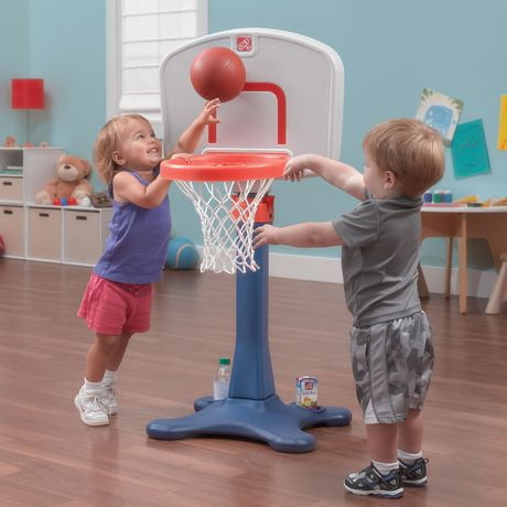 step 2 shootin hoops pro basketball set