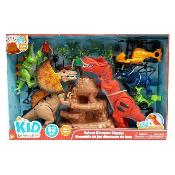 Deluxe Dinosaur Playset, try me light and sound, Deluxe Dinosaur Playset