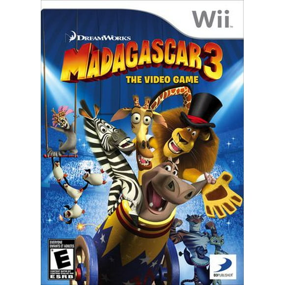 Madagascar 3: The Video Game Wii