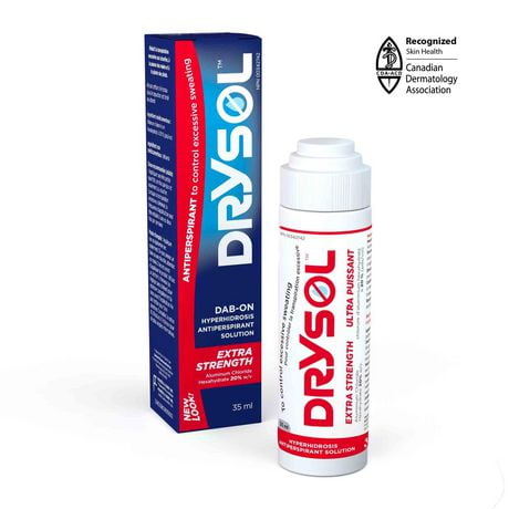 Drysol Antisudorifique Tampon Ultra puissant 20%  (35 ml) Bouteille 35 ml