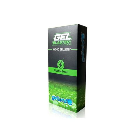 Gel Blaster Electric Green Gellets, 10k