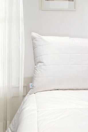 Ivory Park Feather Pillow With Quilted Cover King Walmart Canada