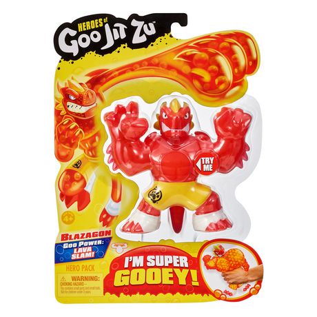 Playsets Heroes of Goo JIT Zu All Stars - 4 Pack - Blazagon， Rock