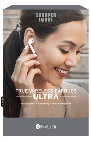 sharper image true wireless earbuds