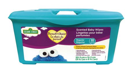 Parent's Choice Sensitive Textured Baby Wipes with Aloe, 1200 wipes 