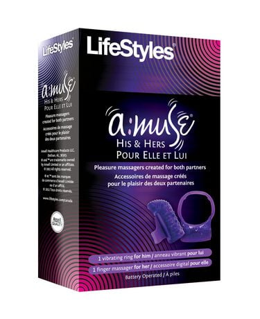 LifeStyles® Amuse® His & Hers Pleasure Massagers - Walmart.ca