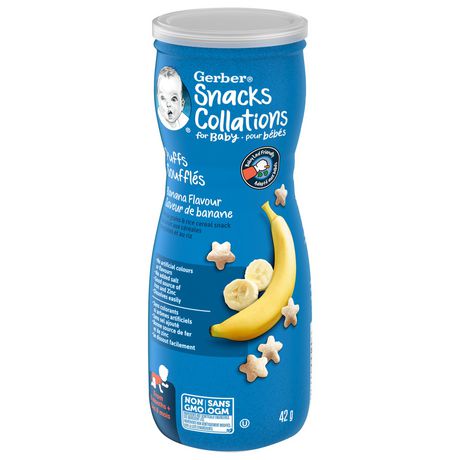 GERBER PUFFS, Banana, Baby Snacks | Walmart Canada