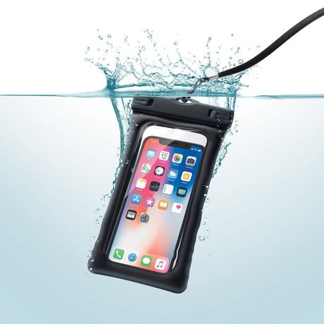 Merkury Innovations Universal Waterproof Case for Smartphones, Waterproof Case Smartphones
