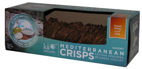 Kii Naturals Mediterranean Crisps Sweet Onion Chili Artisan Crackers Walmart Canada