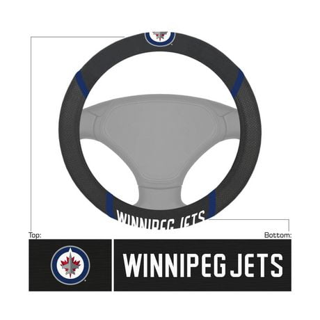 NHL Winnipeg Jets Steering Wheel Cover
