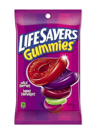 LIFESAVERS® GUMMIES WILDBERRIES 180G at Walmart.ca