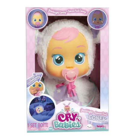 cry babies coney interactive doll