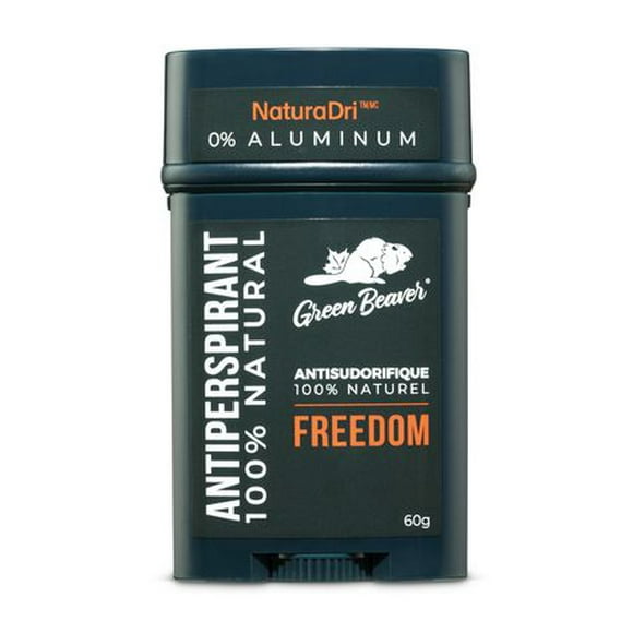 Green Beaver 100% natural Antiperspirant - Freedom, Volume 60 g