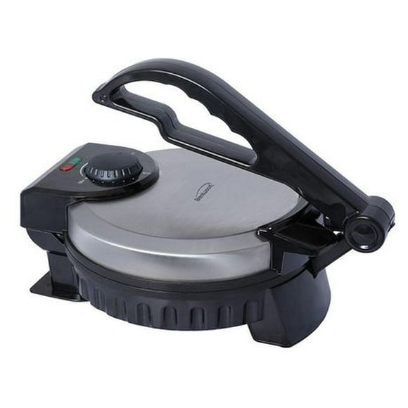 Brentwood Stainless Steel Non-Stick Electric Tortilla Maker