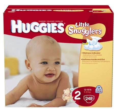 Huggies Little Snugglers - Les Couches EBulk, taille 2 