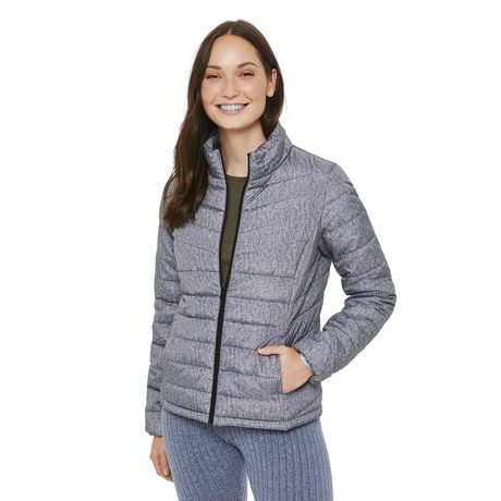 puffer lightweight jacket george walmart jackets womens