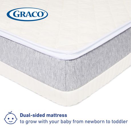 Graco Ultra 2-in-1 Premium Crib and Toddler Mattress ...