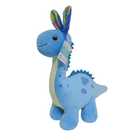 Way To Celebrate Easter Plush 15.5inch Medium Super Soft Blue Dino ...