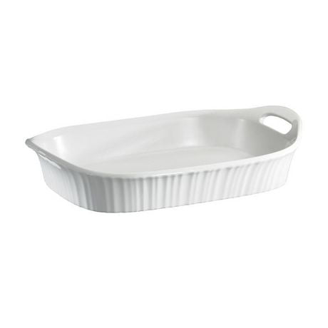 Corningware® French White 3Qt/2.85L, 3qt oval baker
