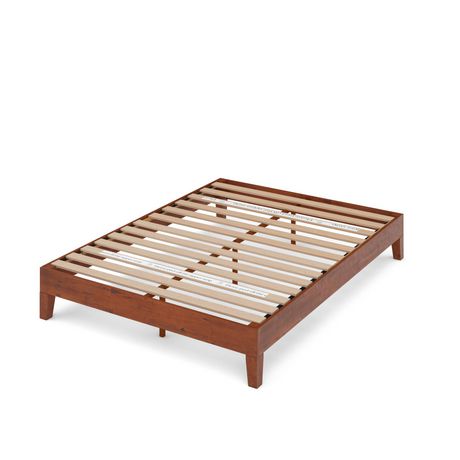 Zinus Wen 12 Inch Deluxe Wood Platform, Platform Bed Frame With Mattress Included
