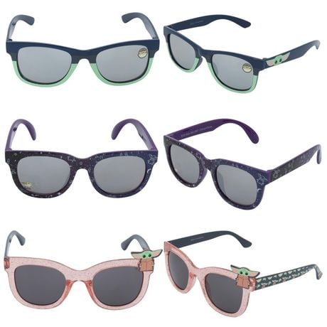Mandalorian Neutral Sunglass 3 Pack, 3 sunglasses.