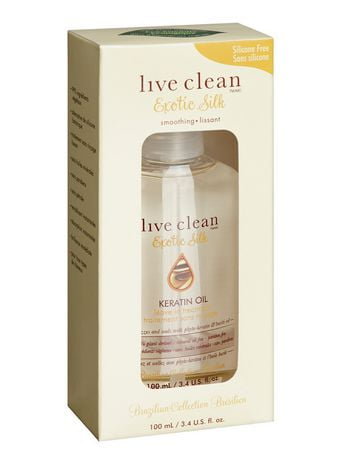 Live Clean Exotic Silk Keratin Oil Leave in Treatment - Walmart.ca