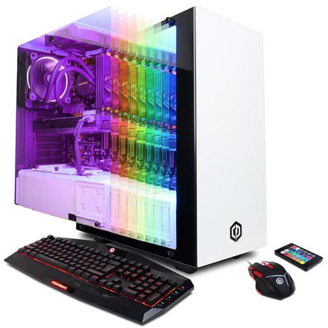 CyberpowerPC Gamer Supreme Liquid Cool SLC8820CPG w/ Intel i7-8700K 3 ...