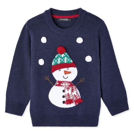 George Toddler Boys' Holiday Sweater | Walmart Canada