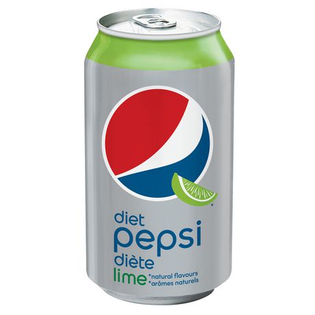 Diet Pepsi Lime, 355mL Cans, 12 Pack | Walmart Canada