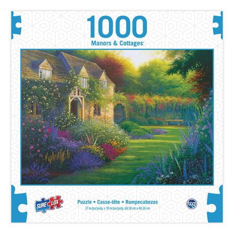 Sure-Lox casse tete 1000 piece Le jarding du Cottage