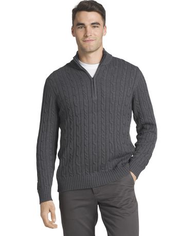 Arrow Men's Long Sleeve Mock Neck Sweater | Walmart Canada