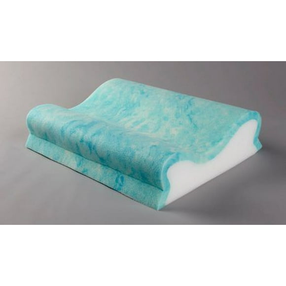 Bodyform® Orthopedic Gel-Infused Foam Surface Cervical Pillow