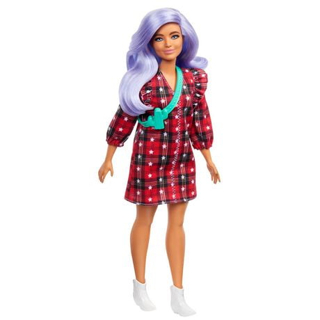 barbie fashionistas purple hair