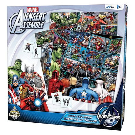 Editions Gladius Marvel Avengers Assemble Hide and Seek Board Game ...