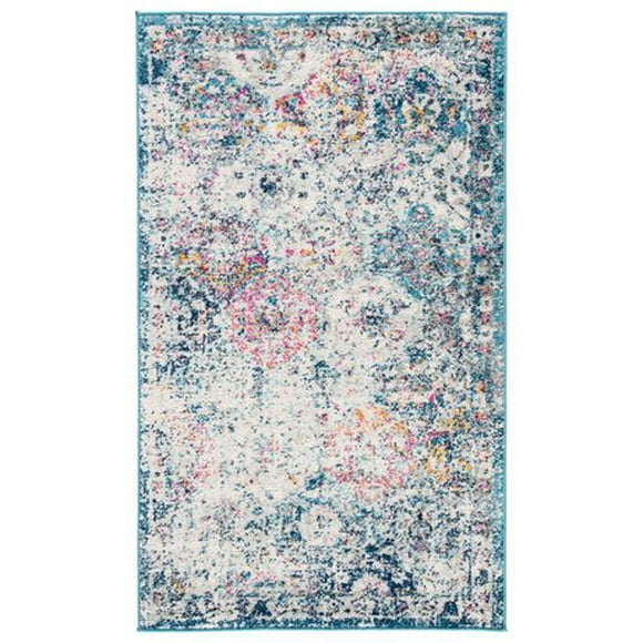 SAFAVIEH Madison Judith Geometric Floral Area Rug
