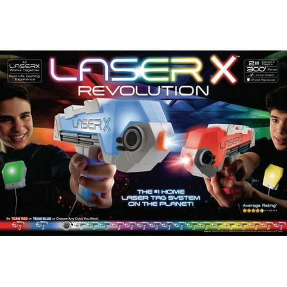 Pistolets Révolution Laser X