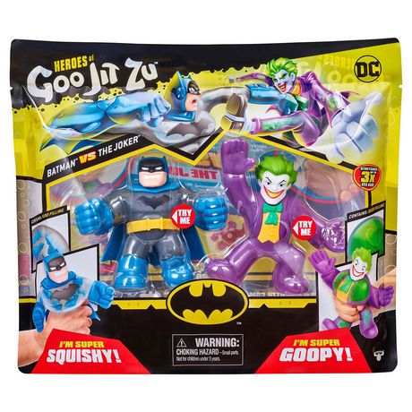 Heroes of Goo Jit Zu DC Versus Pack - 2 Pack - Batman vs Joker