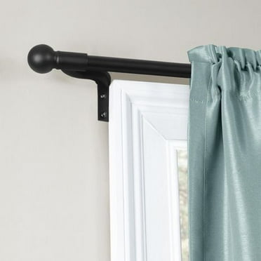 Maytex Smart Rods Twist and Shout Tension Window Curtain Rod, Adjust 48 ...