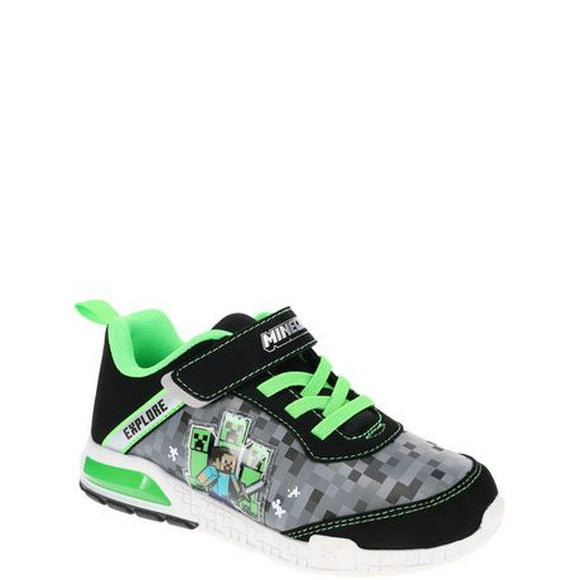 Minecraft Lighted Boys Athletic Shoes