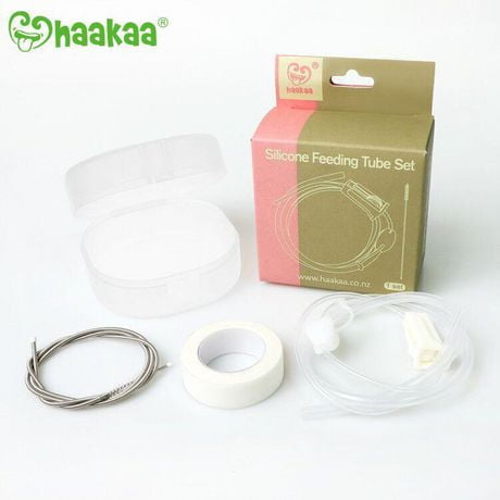 ensemble de tubes d'alimentation en silicone haakaa