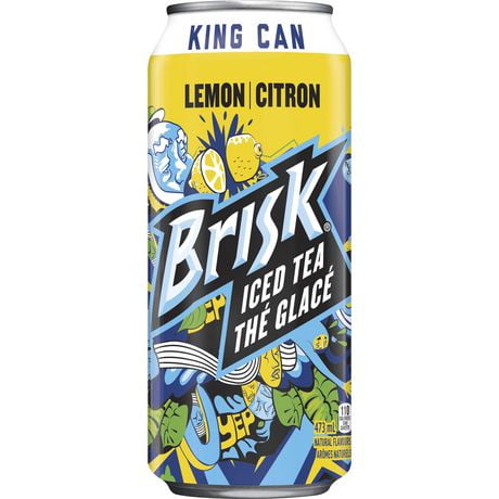 Brisk Lemon Iced Tea King Can | Walmart Canada